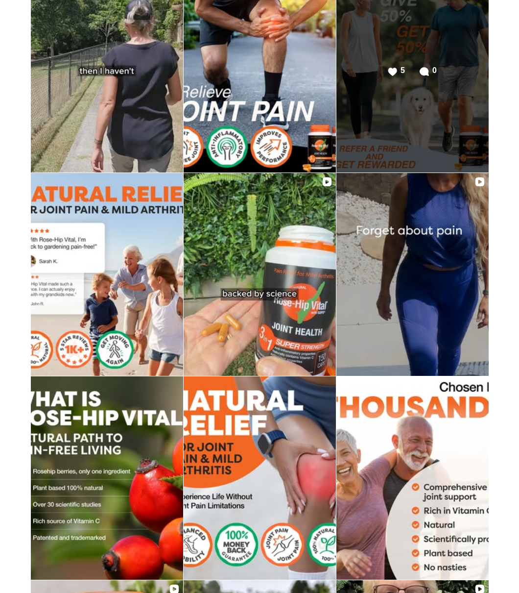 Rosehip Vital Instagram