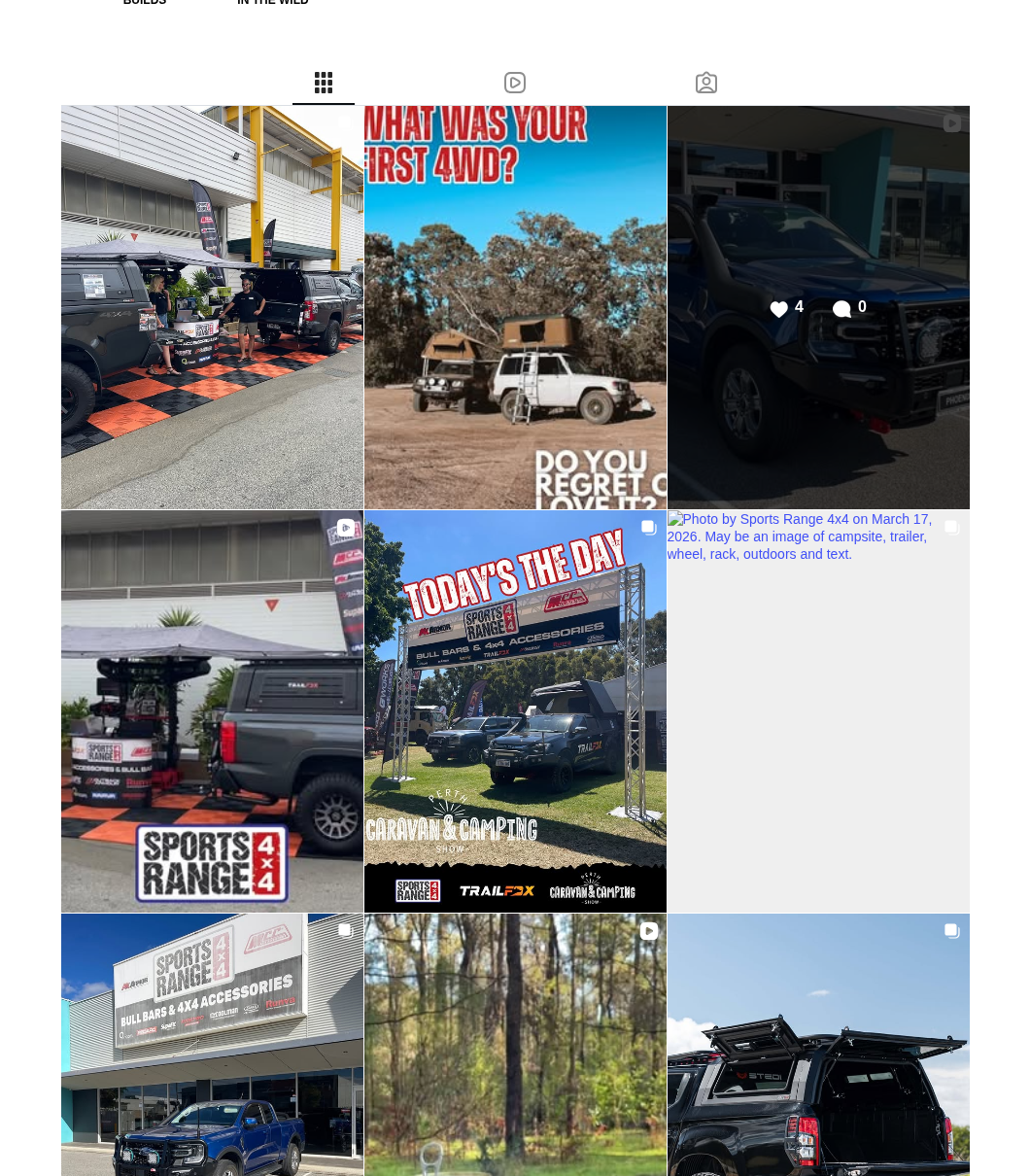 Sports Range 4x4 Instagram